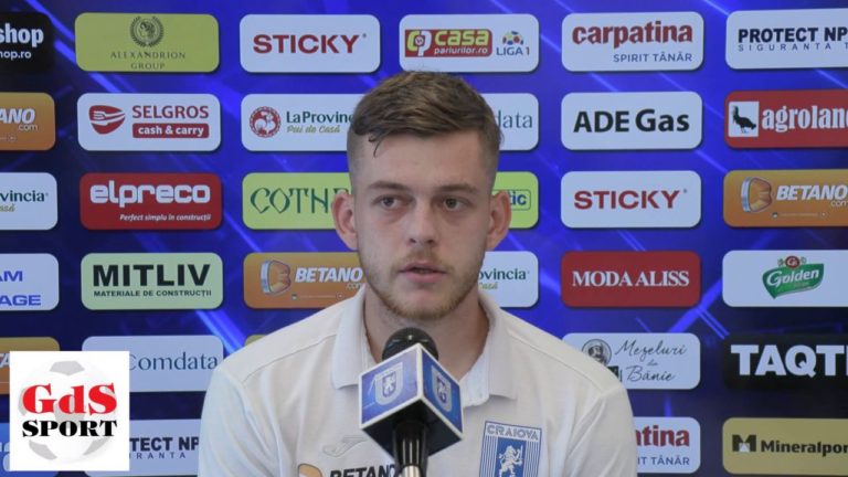 CFR Cluj – „U“ Craiova / Alex Cicâldău: Trebuie să ne facem jocul!