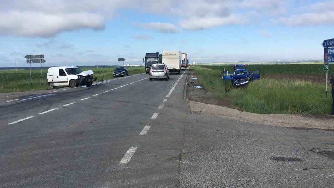 Accident rutier cu patru victime, în Pielești