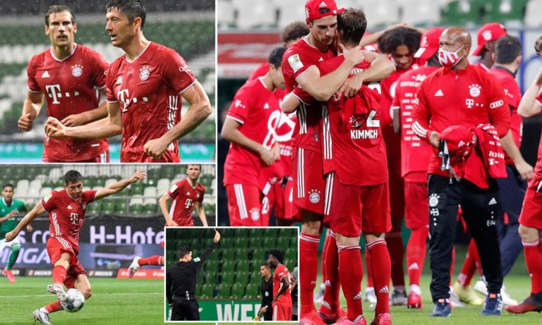 VIDEO / Bayern Munchen şi-a asigurat cel de-al 8-lea titlu consecutiv