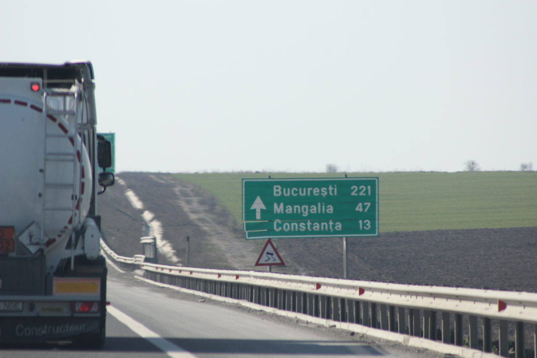 Trafic îngreunat pe A2 București - Constanța