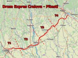 Harta Interactivă: Drumul expres Craiova - Pitești: UMB câștigă contractul și pentru execuția Tronsonului 4
