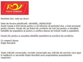 Alertă CERT-RO: Românii care folosesc serviciile Poștei, vizați de atacuri cu malware via e-mail