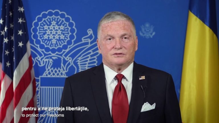 Ambasadorul SUA la București: „Poporul român nu are prieten mai bun decât poporul american”