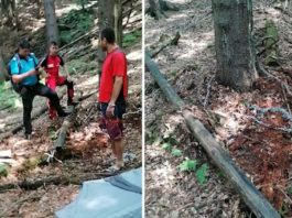 Un tănăr din Dolj s-a legat cu un lanț de un copac , dar nu s-a mai putut dezlega. A fost găsit după 3 zile. Sursă foro Observator