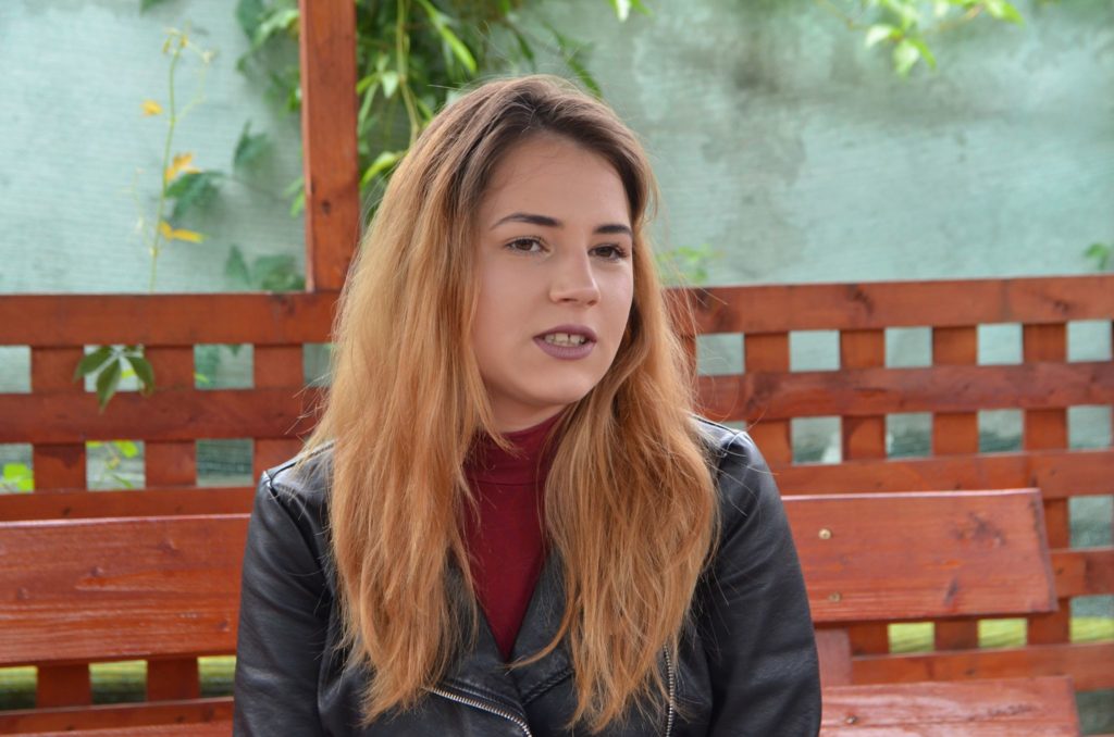 Valentina, studentă la Jurnalism