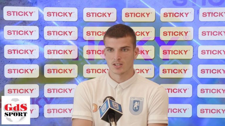 „U“ Craiova – FCSB / Valentin Mihăilă: Cred că erau mult mai mari emoţiile dacă erau fanii în tribune