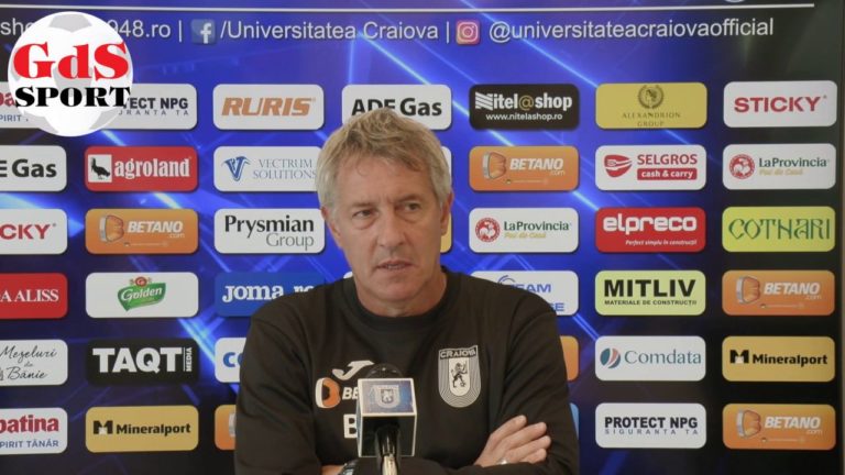 Astra – Universitatea Craiova / Cristiano Bergodi: Ne-a prins bine pauza asta!