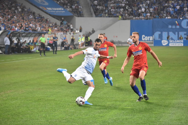 „U” Craiova – FCSB / Andrei Ivan s-a accidentat la antrenament și riscă să rateze meciul de duminică