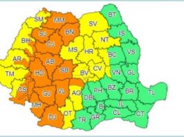 Avertizare meteo, cod portocaliu de ploi în Oltenia