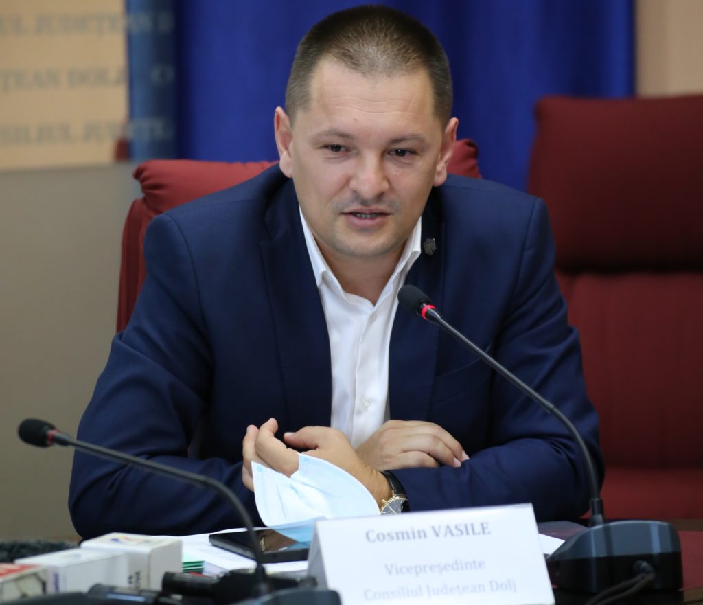 Cosmin Vasile, vicepreşedinte al Consiliului Judeţean Dolj