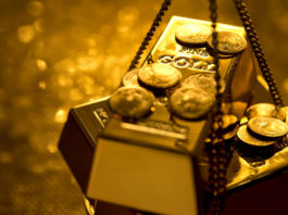 Aurul ajunge miercuri la un nou maxim istoric, 258,8486 lei/gram