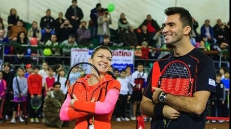 Simona Halep și Horia Tecău, învingători în meciul demonstrativ de dublu de la Winners Open
