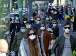 Coronavirus Madrid: Masca de protecție, obligatorie și în spațiile publice exterioare