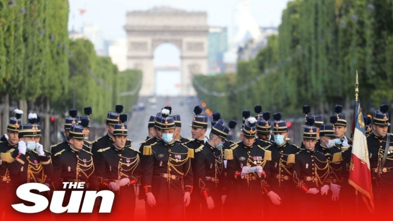 Proteste violente la Paris chiar de Ziua Națională