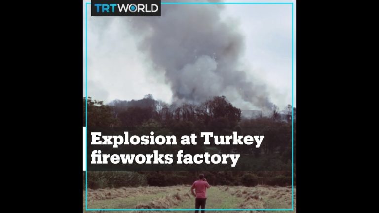 Explozie puternică la o uzină de artificii în Turcia