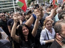 A opta zi de proteste antiguvernamentale în Bulgaria