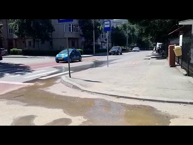 Avarie în poarta Colegiului Neniţescu