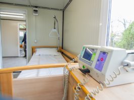 De marți spitalul modular de la Elias poată să primească pacienți