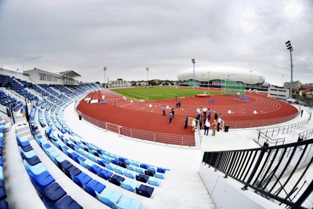 Unic în România. Aşa arată stadionul de atletism din Craiova.
