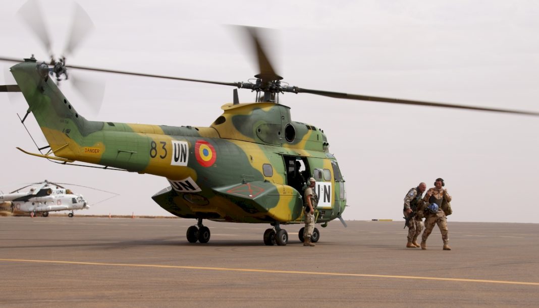 Elicopter românesc, distrus în Mali