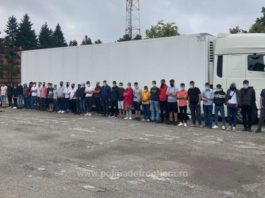 44 migranţi depistaţi de poliţiştii de frontieră din cadrul I.T.P.F. Timişoara
