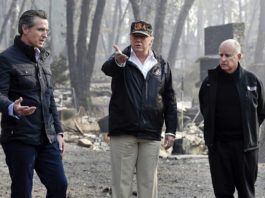 Președintele Donald Trump a decretat situație de dezastru major în California