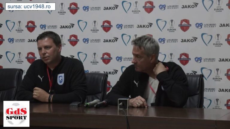 Tbilisi – „U“ Craiova 2-1 / Cristiano Bergodi: „Dezamăgirea este mare!“