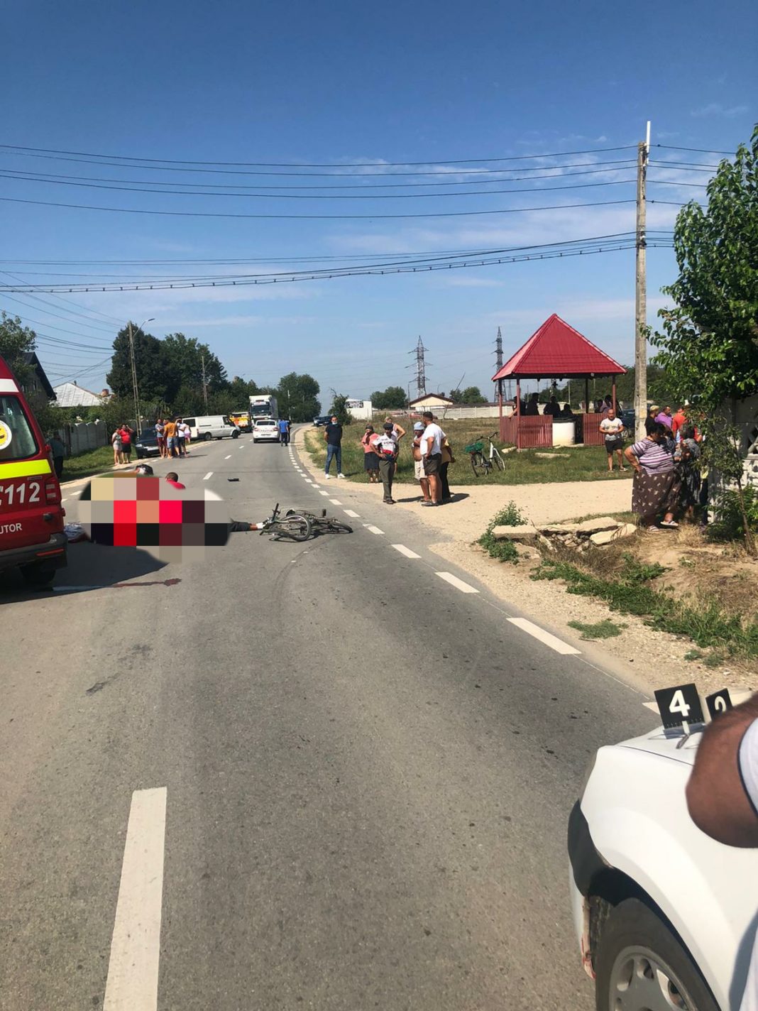 Un biciclist și-a pierdut viața pe DN 55A