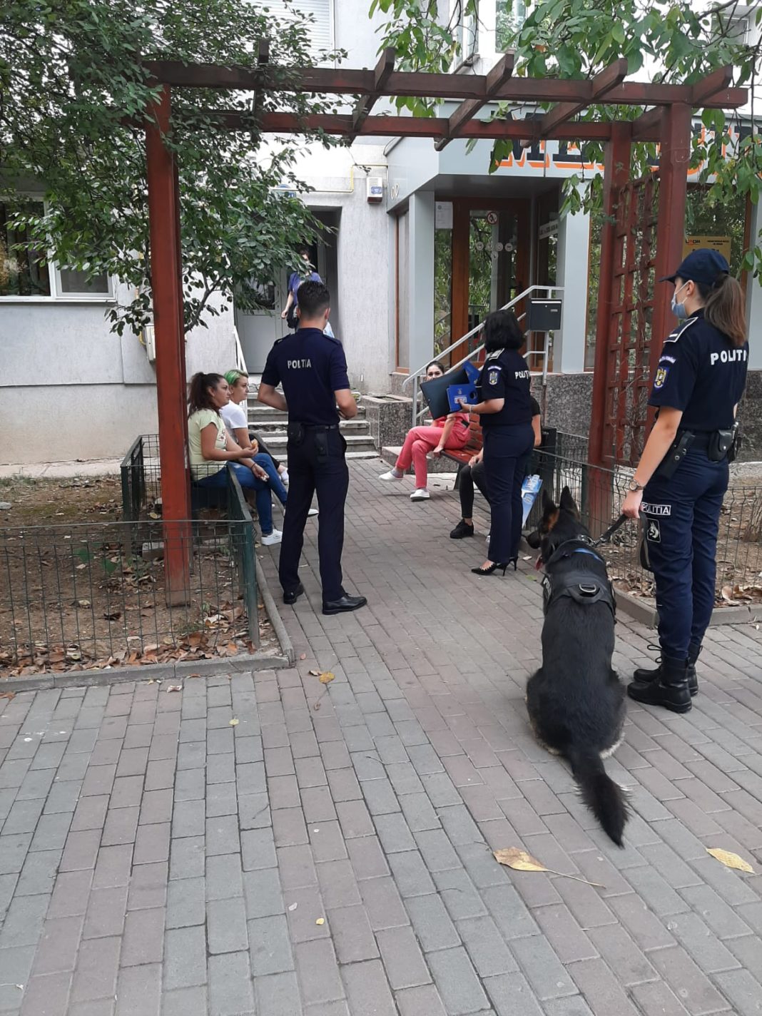 Polițiștii olteni şi câinele „Torro” au desfăşurat o acțiune pentru prevenirea furturilor din locuințe pe raza municipiului Slatina