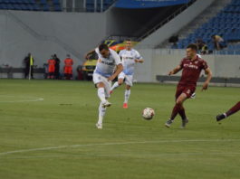 Dan Nistor a marcat un gol superb (Foto: Alexandru Vîrtosu)