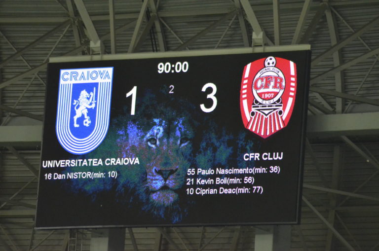 GALERIE FOTO | Universitatea Craiova – CFR Cluj 1-3, în imagini
