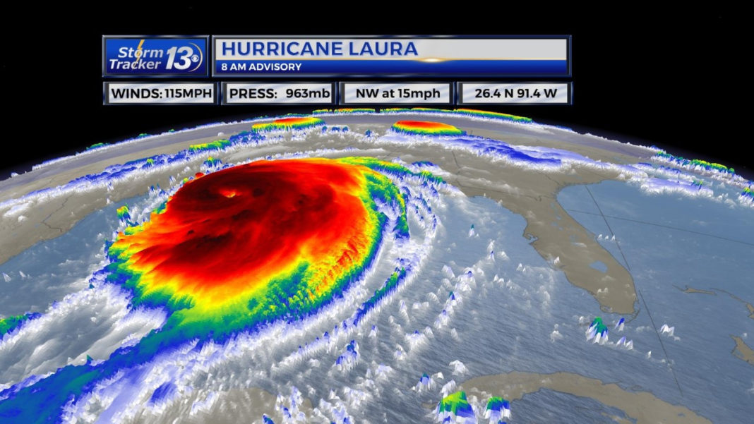 Uraganul Laura, cel mai mare pericol pentru industria energetică din SUA