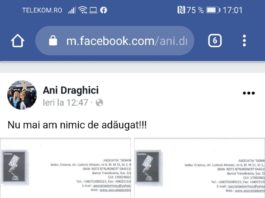 Adresa de la Asociaţia Dominou către Gazeta de Sud, postat de inspectorul şcolar pe pagina de Facebook