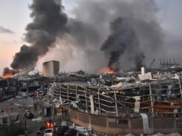 Explozia din Beirut s-a simțit până în Cipru, la 240 km distanţă