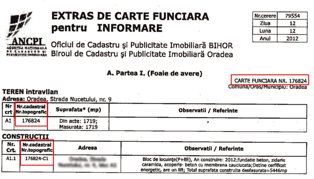 Se vor primi gratuit cărțile funciare pentru cele 13.826 de imobile înregistrate