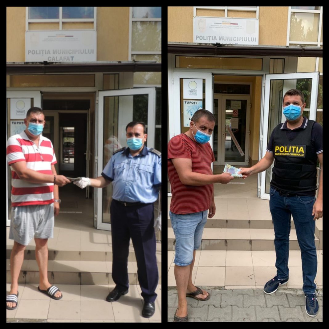 Un calafetean a restituit 2.400 de lei pe care i-a găsit în fața unui bancomat