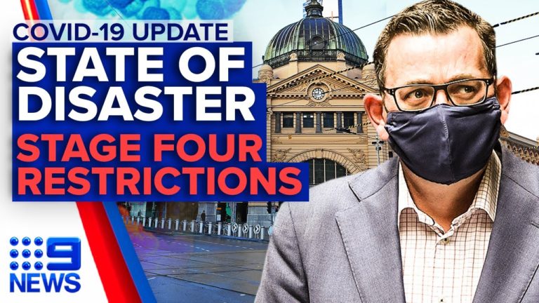 Australia: Stare de dezastru în statul Victoria din cauza pandemiei