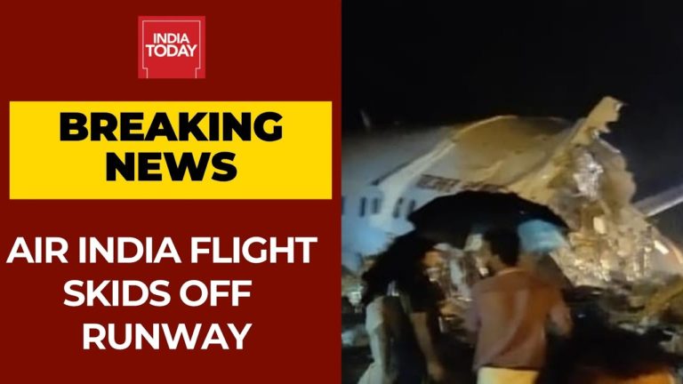 VIDEO:Catastrofă aviatică în India. Un avion cu aproape 200 de persoane la bord s-a rupt în două