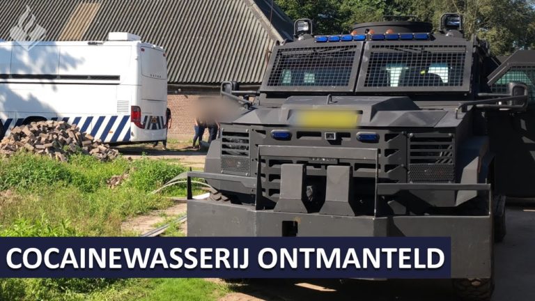 Cel mai mare laborator de cocaină din Olanda, descoperit de poliţie