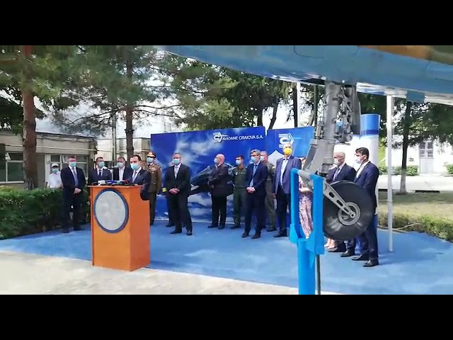 VIDEO: Premierul Orban, la Craiova. Ce a spus despre modernizarea avioanelor IAR 99