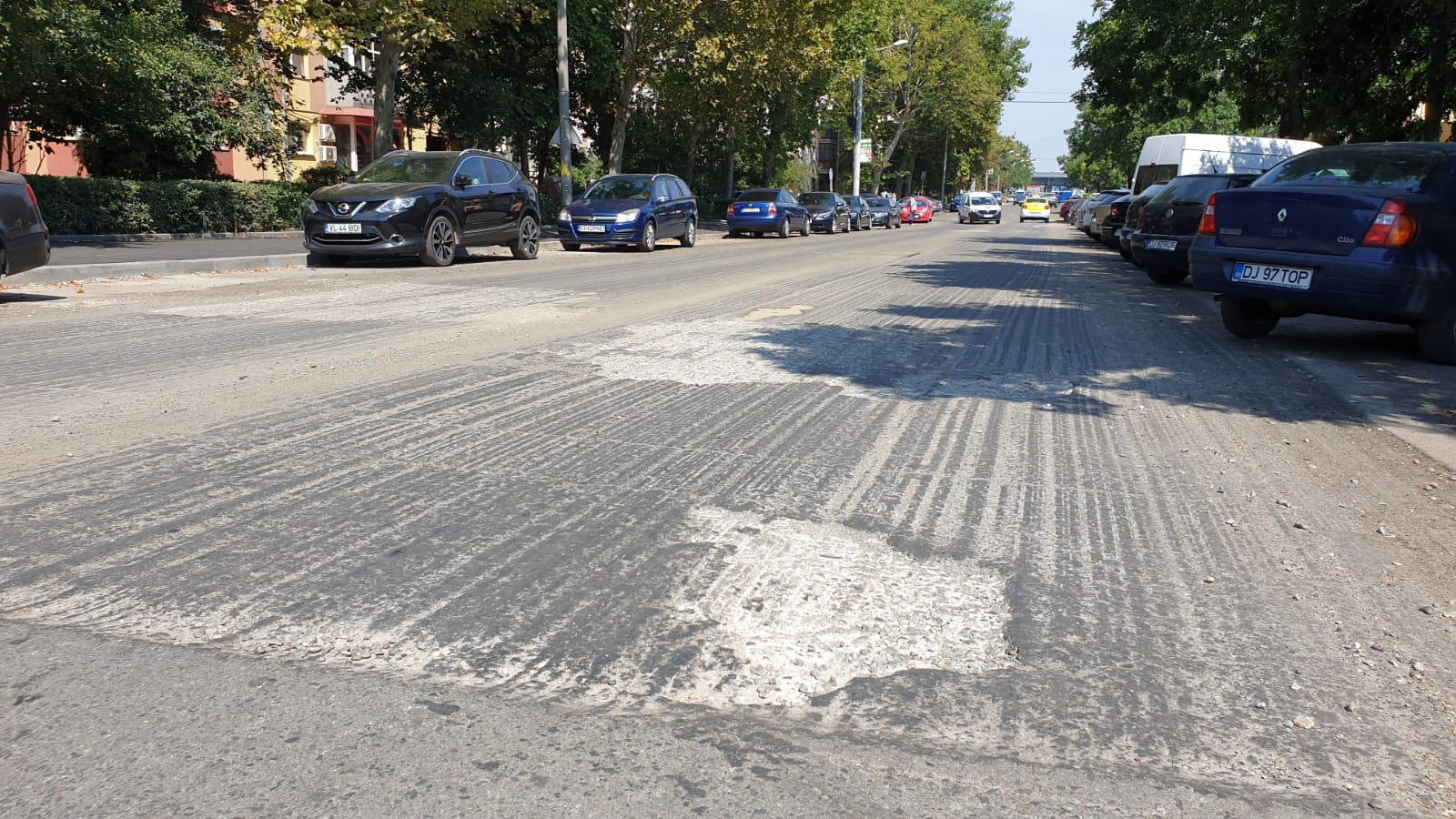 Strada Traian Lalescu, decopertată de aproape o lună