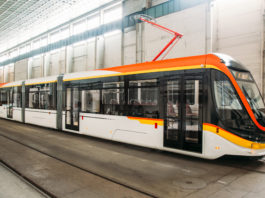 Aşa arată unele modele de tramvaie produse de firma ucraineană Tatra-Yug