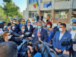 Nicolae Giugea, candidatul PNL la Primăria Craiova, a votat pentru ”un viitor mai bun” ( sursa foto facebook)