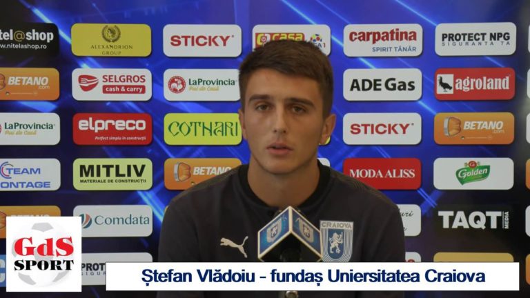 Liga 1 / Ștefan Vlădoiu vrea victoria la Ovidiu și promite un an de excepție (video)