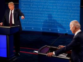 Republicanul Donald Trump și democratul Joe Biden s-au duelat în direct, în prima lor dezbatere electorală