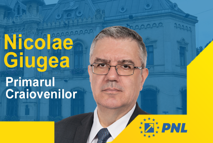 Nicolae Giugea, candidatul PNL la Primăria Craiova