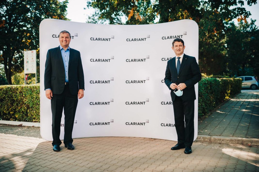 Ambasadorul Elveției în România, în vizită la șantierul fabricii de etanol celulozic Clariant din Podari