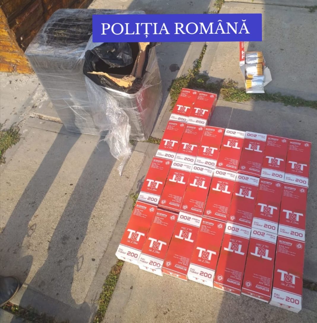Un bărbat cercetat pentru contrabandă cu țigări