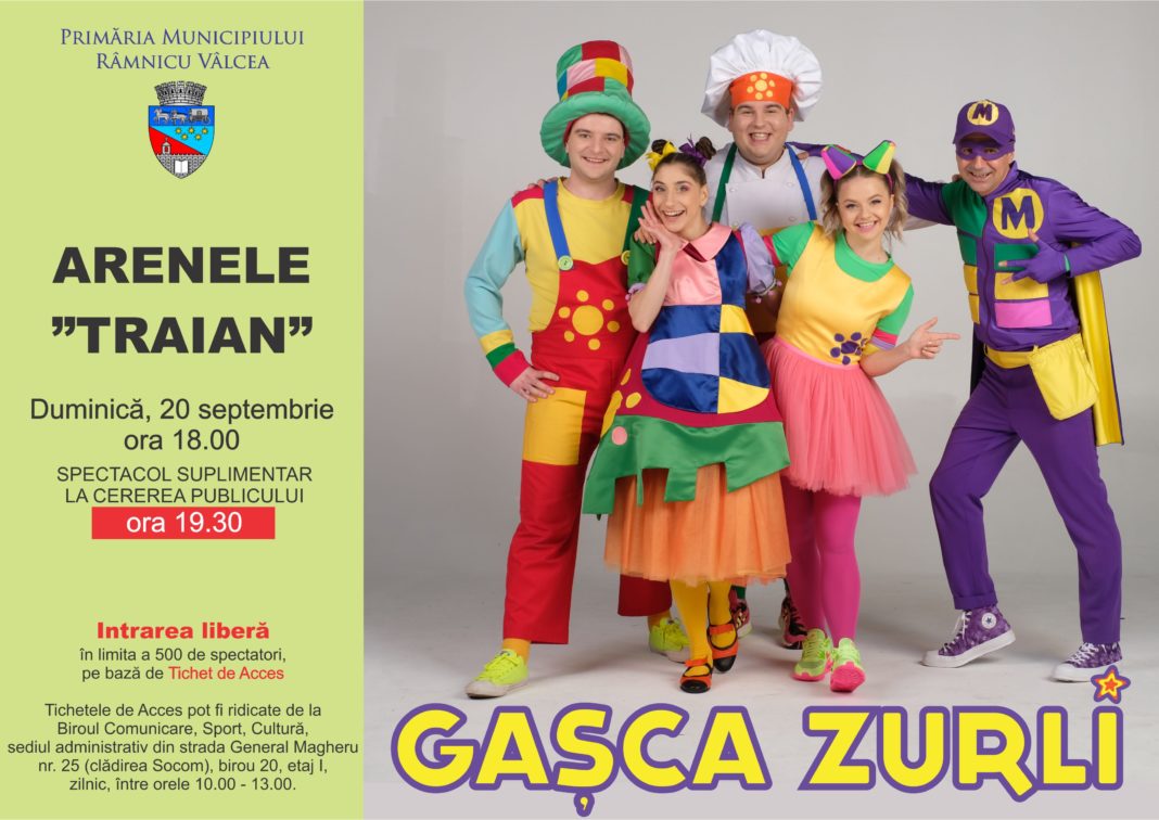 Gaşca Zurli va mai susține duminică, 20 septembrie, la Arenele ”Traian”, încă un spectacol pentru spectactatorii vâlceni