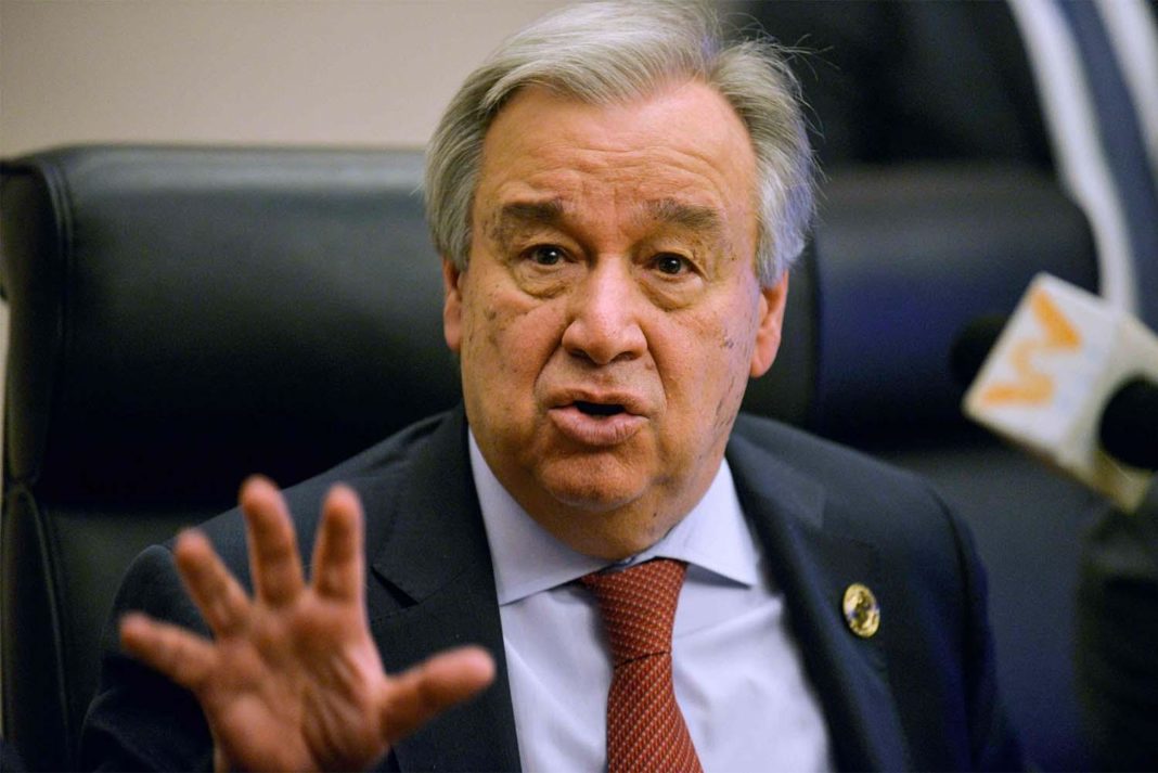 Secretarul general al ONU, Antonio Guterres, se va deplasa marți la Moscova, unde se va întâlni cu preşedintele rus Vladimir Putin